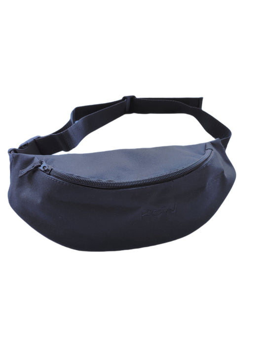 Total black Fanny Pack by Rew Custom Clothing