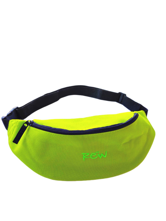 Neon Green Fanny Pack by Rew Custom Clothing