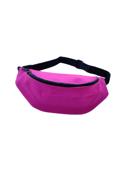 Neon Pink Fanny Pack by Rew Custom Clothing