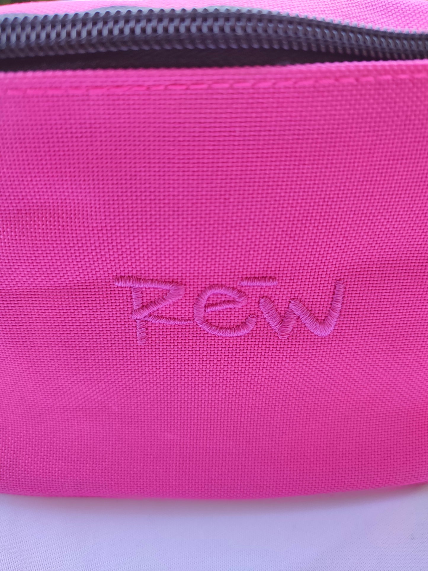 Neon Pink Fanny Pack by Rew Custom Clothing