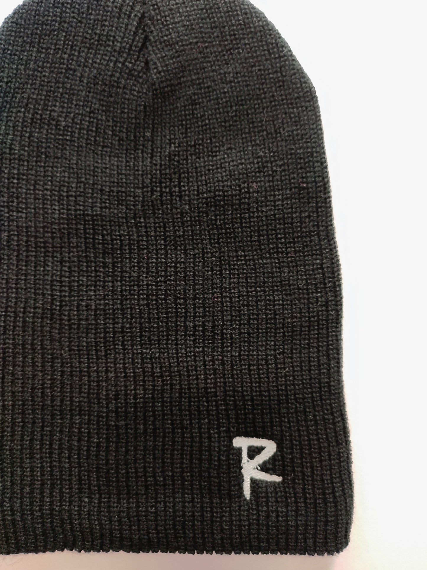 Rew Custom Clothing Black Knit Beanie