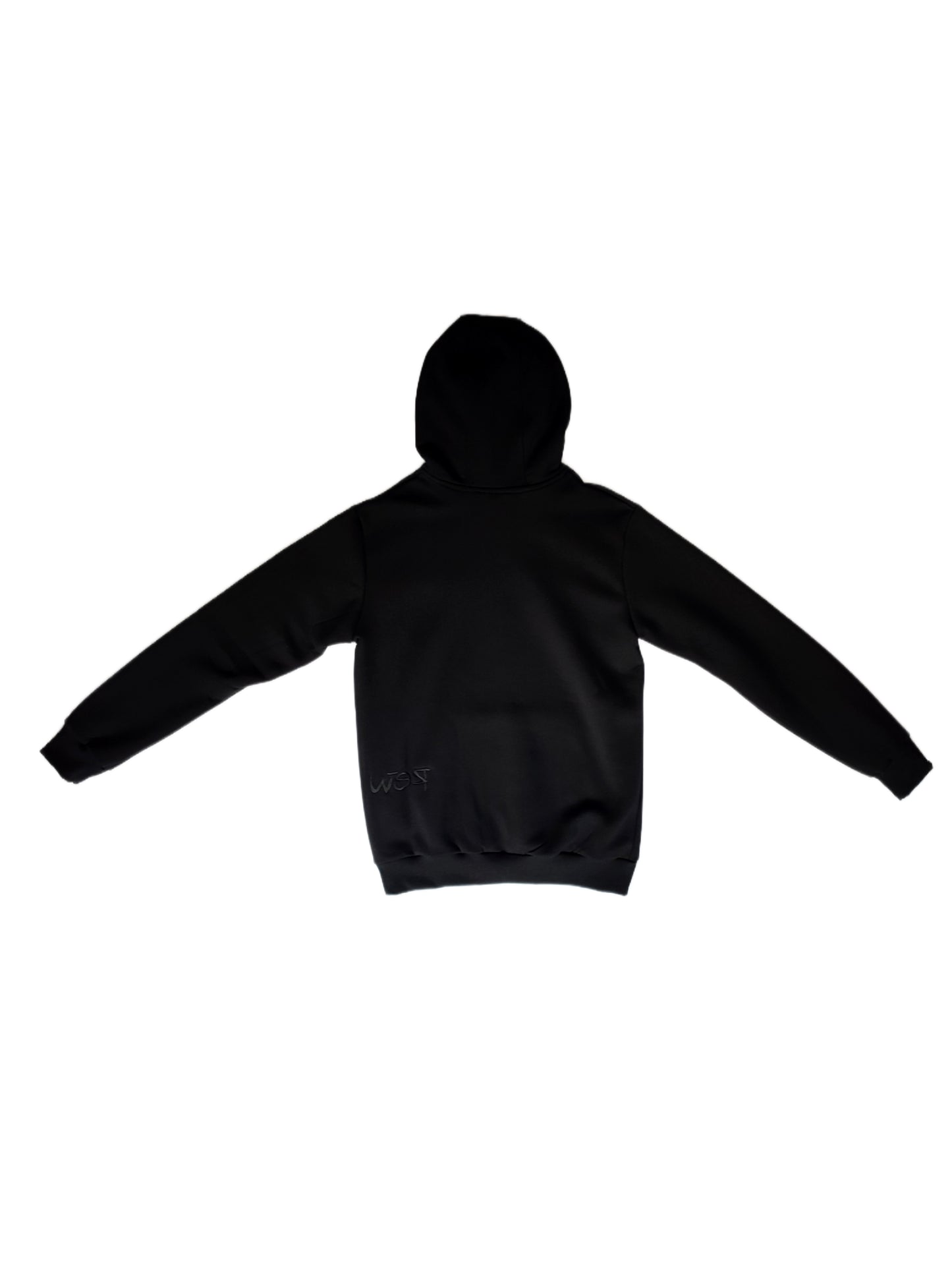 Total black heavyweight usagi hoodie