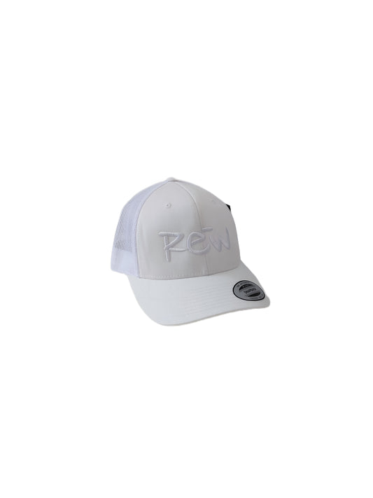 The tag hat full White